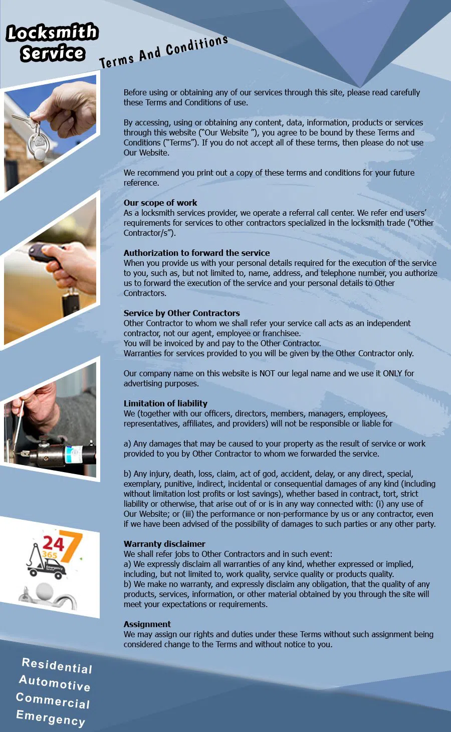 Locksmith Master Shop Kissimmee, FL 407-964-3404