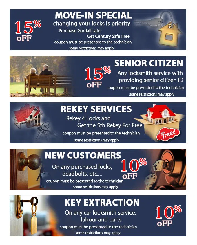 Locksmith Master Shop Kissimmee, FL 407-964-3404 - coupon21-set-five